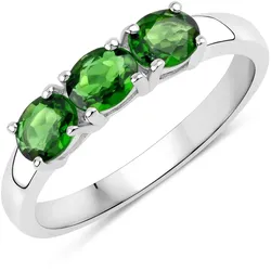 Rafaela Donata Ring Sterling Silber Chromdiopsid in 58 Damen 
