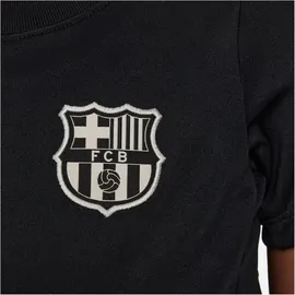 Nike FC Barcelona Dri-FIT Academy Pro kurzarm Trainingsshirt Kinder 010 black/noble red/lt orewood brn L 116-122 cm