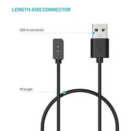 FIXED USB-A Ladekabel für Xiaomi Smart Band 8