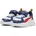 Lite Sneakers Weiß/Fierce Red/Persian Blue 20