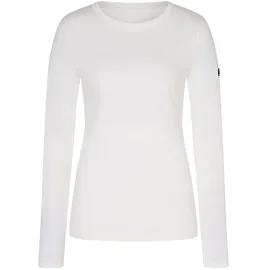 super.natural Casual BIO Cotton Langarm-T-Shirt Weiß XL