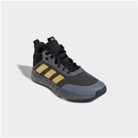 adidas Herren Ownthegame Shoes Sneaker, Grey Five/Matte Gold/core Black, 43 1/3 EU