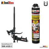 Brandschutzschaum B1 Bauschaum 1 x 750ml Pistolenschaum Montageschaum Pistole