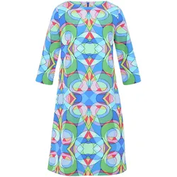 La robe en jersey  Paganne bleu