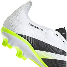 adidas Predator League FG/MG Nockenschuhe, weiß, Größe 48 2⁄3