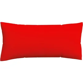 schlafgut Kissenbezug Woven Satin 40 x 80 cm Rot