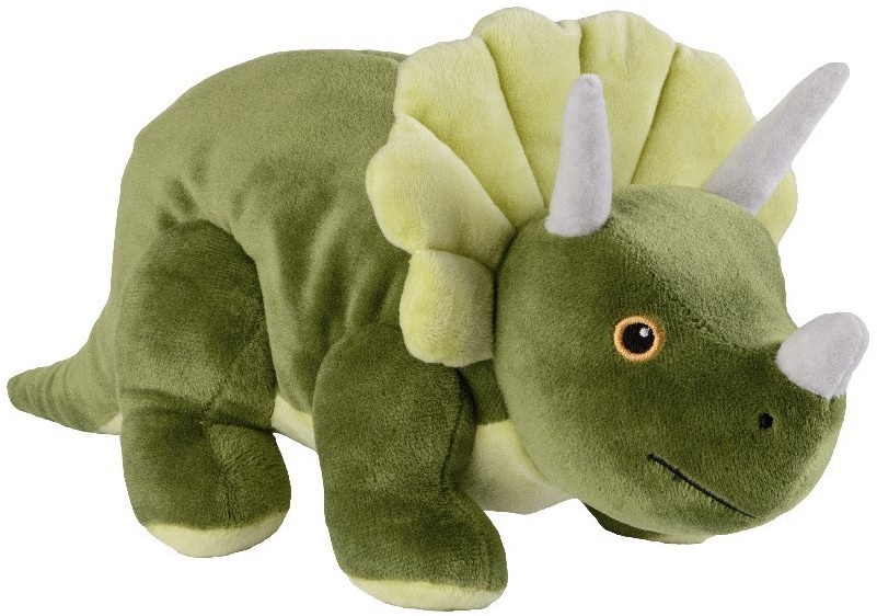 Wärmestofftier Triceratops Mit Hirse/Lavendel In Grün