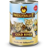 Wolfsblut Cold River Puppy 4.74kg (12x 395g)