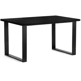 Konsimo Esstisch 80 x 77 x 77 cm schwarz