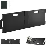 Vevor Fußball Rebound Board faltbar, tragbares Prellwand 115 x 330 cm, HDPE Rebounder Ausrüstung mit 2 Rückprallwinkeln, Trainingsbrett Rebounder Kicker für Fußballtraining
