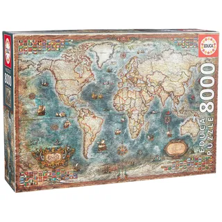 Educa Borras Educa Puzzle 8000 Teile für Erwachsene | 14-99 Jahre