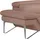 Egoitaliano 2,5-Sitzer Princess, Designsofa und super bequem, tolle Detailverarbeitung, inkl. verstellbarer Kopfteile braun
