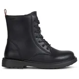 GEOX Mädchen J Eclair Girl D Stiefeletten, Schwarz, 28