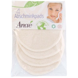 Anae - Abschminkpads Bio-Baumwolle 4 St