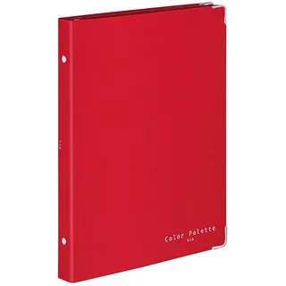 Kokuyo binder notebook color palette B5 26 holes up to 100 sheets red Le -311-11Z