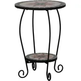 Siena Garden Blumenständer Stella Ø 40 x 60 cm Schwarz