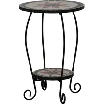 Siena Garden Blumenständer Stella Ø 40 x 60 cm Schwarz