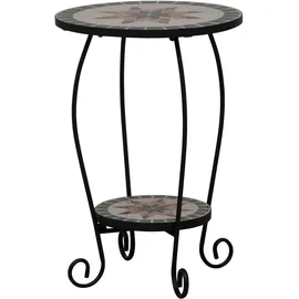 Siena Garden Blumenständer Stella Ø 40 x 60 cm Schwarz