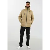 Arctic Seven Winterjacke "ASHuysk", Herren, Gr. 3XL, beige, Obermaterial: 100% Polyester. Futter: 100% Polyester. Wattierung: 100% Polyester. Ärmelfutter: 100% Polyester, Jacken Winterjacke, aus wasserabweisendem Obermaterial