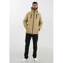 Arctic Seven Winterjacke "ASHuysk", Herren, Gr. 3XL, beige, Obermaterial: 100% Polyester. Futter: 100% Polyester. Wattierung: 100% Polyester. Ärmelfutter: 100% Polyester, Jacken Winterjacke, aus wasserabweisendem Obermaterial