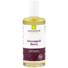 GREENDOOR Massageöl Berry
