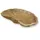 Gartenwelt Riegelsberger Schale Teak Holzschale Teakschale Lyon Abmessungen ca. 40x29 cm Massiv Teakholz Natur Unikat Deko Rustikal