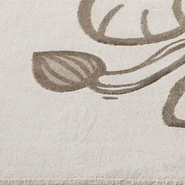 Carpet City Kinderteppich MARA717, rechteckig, Höhe: 11 mm, Kinderzimmer, Kurzflor,robust,Tiere, Spielzimmer beige 160 cm x 230 cm x 11 mm