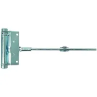 GAH Alberts Alberts Tür- und Torschließer verzinkt 100 mm | Länge 242 mm