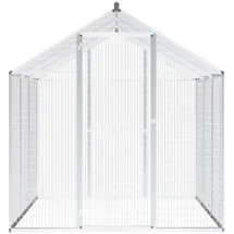 vidaXL Außenvoliere Aluminium 183x178x194 cm
