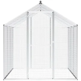 vidaXL Außenvoliere Aluminium 183x178x194 cm