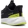 Puma Flyer Lite 3 JR Sneaker, New Navy-Lemon Sherbert White, 38