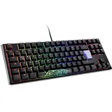 Ducky One 3 Classic TKL PBT, LEDs RGB, MX RGB BLUE, USB, DE (DKON2187ST-CDEPDCLAWSC1)