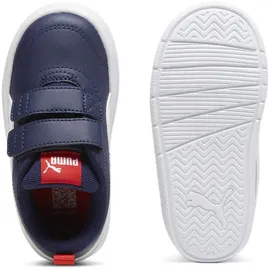 Puma Courtflex V3 V Navy / White / Red 20