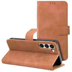 Hülle Handy Schutz für Samsung Galaxy S23 Plus Ultra Tasche Wallet Case Cover