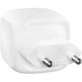 Belkin Dual USB-C Ladegerät Power Delivery und PPS (50 W) weiß