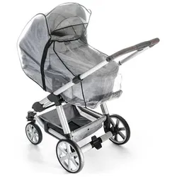 reer Regenschutz für Kombi-Kinderwagen RainCover Classic+