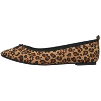 s.Oliver Ballerinas mit Schleife und Leo-Print