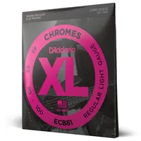 D'Addario XL Chromes Bass Regular Light, Long Scale