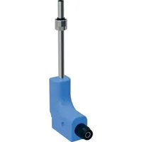 Geberit Metallrohr-Bogen PushFit d 20mm, 90G, m A.-Vsb z