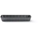 De Buyer Geriffelte rechteckige Tortenform mit abnehmbaren Boden 20 x 8 x 2,7 cm