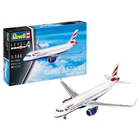 REVELL Airbus A320 neo British Airways Starrflügelflugzeug-Modell Montagesatz 1:144