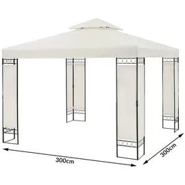 CASARIA Lorca 3 x 3 m creme