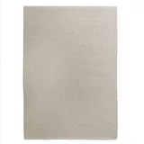 Steffensmeier Handweb Teppich Amsterdam | Wolle, Beige, handgewebt, Größe: 250x350 cm Wohnzimmer und Schlafzimmer