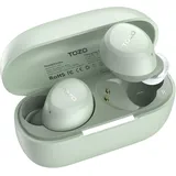 TOZO A1 Mini Bluetooth Kopfhörer 5.3 Kopfhörer Kabellos Bluetooth, In Ear Bluetooth Kopfhörer mit APP Steuerung, 30 Std Premium Sound, IPX5 Wasserdicht Kabellose Kopfhörer für kleine Ohren - Grün