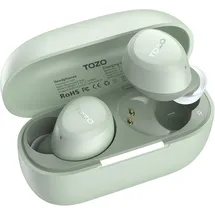 TOZO A1 Mini Bluetooth Kopfhörer 5.3 Kopfhörer Kabellos Bluetooth, In Ear Bluetooth Kopfhörer mit APP Steuerung, 30 Std Premium Sound, IPX5 Wasserdicht Kabellose Kopfhörer für kleine Ohren - Grün