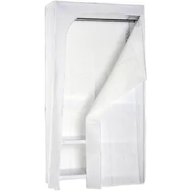 Proregal Garderobenständer Proregal 180 x 90 x 50 cm Weiß