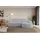 altdecor Eckcouch Samt mit Schlaffunktion 2-Sitzer Grau