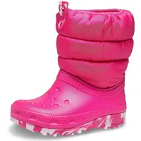 Crocs Classic Neo Puff Boot Toddler rosa 24/25