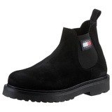 Tommy Jeans Chelseaboots » SUEDE BOOT«, Gr. 44, schwarz , 43159116-44