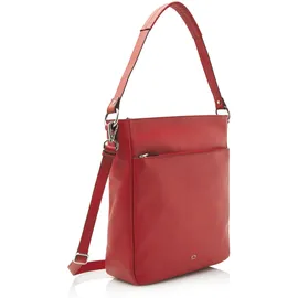 Castelijn & Beerens Babette Schultertasche Leder Rot